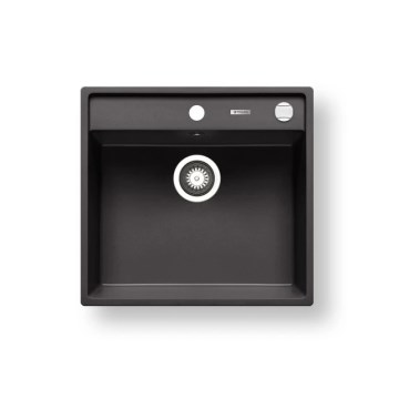 Pyramis 70168301 - Keittiöallas CAMEA 50x53 cm graniitti/musta