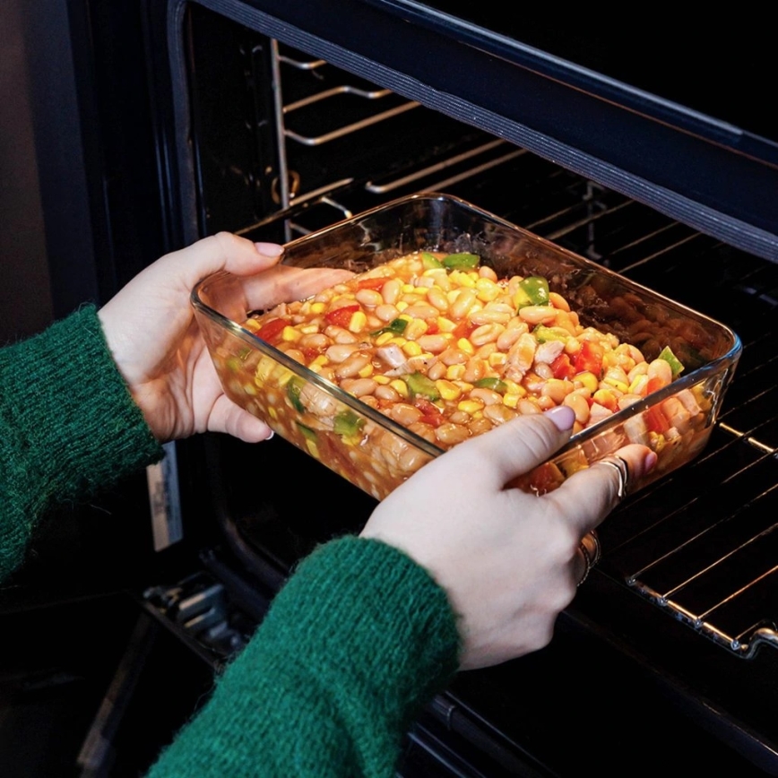 PYREX lasipurkki elintarvikkeille 1,5 l