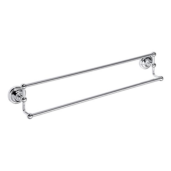 Pyyheteline 66,5x12,5 cm hopeanvärinen