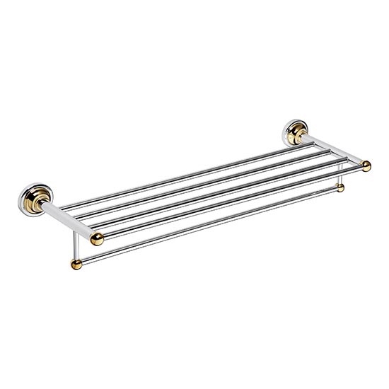 Pyyheteline 66,5x12 cm hopea/kulta