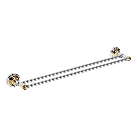 Pyyheteline 66,5x6,5 cm hopea/kulta