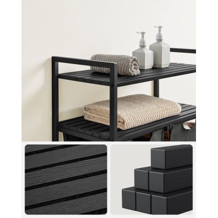 Pyykkikori REX, harmaa