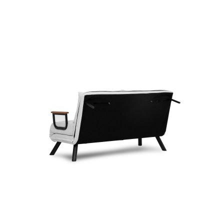 QIRA kaksipaikkainen vuodesohva, valkoinen