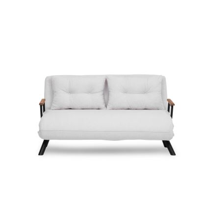 QIRA kaksipaikkainen vuodesohva, valkoinen