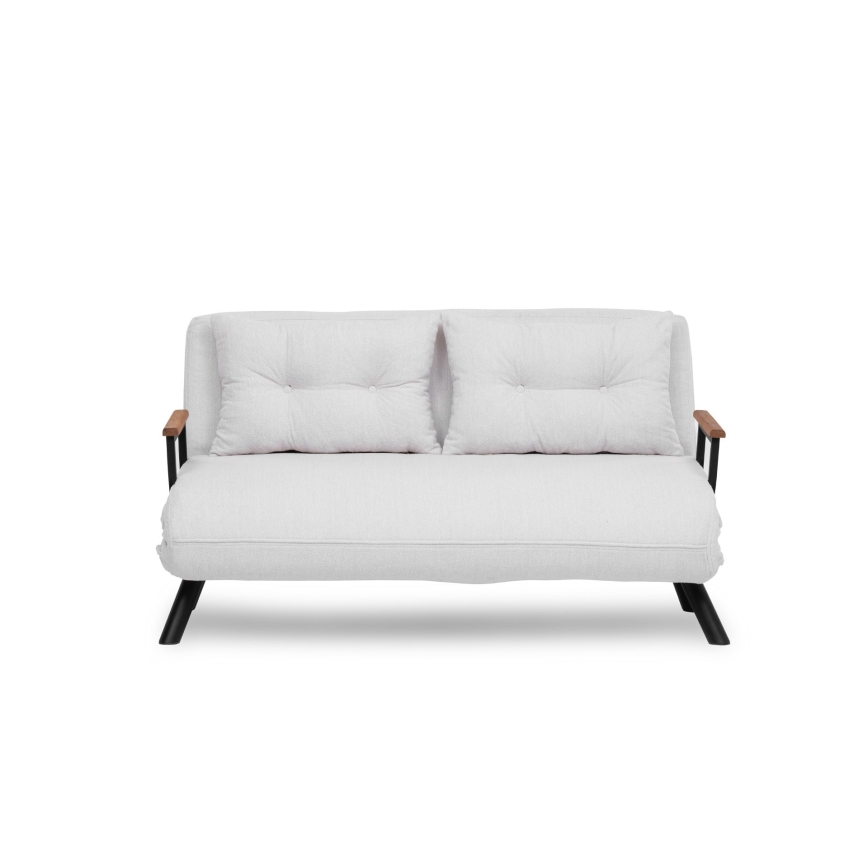 QIRA kaksipaikkainen vuodesohva, valkoinen