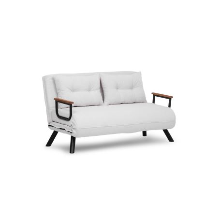 QIRA kaksipaikkainen vuodesohva, valkoinen