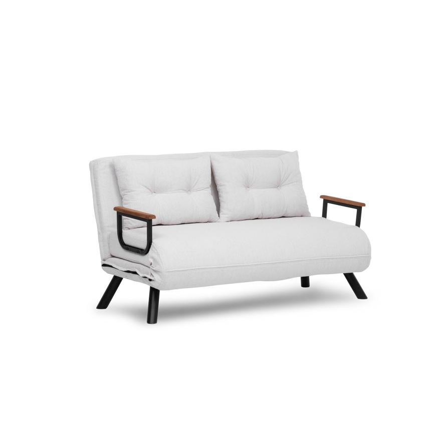 QIRA kaksipaikkainen vuodesohva, valkoinen