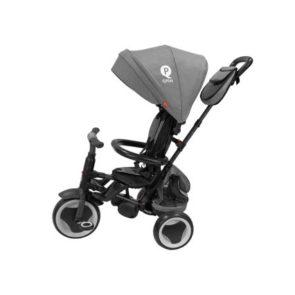 QPlay - Lasten kolmipyörä 3-in-1 RITO EVA PLUS harmaa