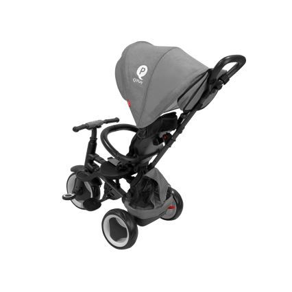 QPlay - Lasten kolmipyörä 3-in-1 RITO EVA PLUS harmaa