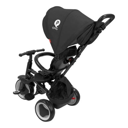 QPlay - Lasten kolmipyörä 3-in-1 RITO EVA PLUS musta