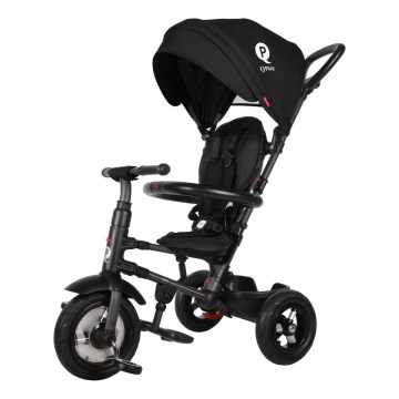 QPlay - Lasten kolmipyörä 3in1 RITO AIR musta