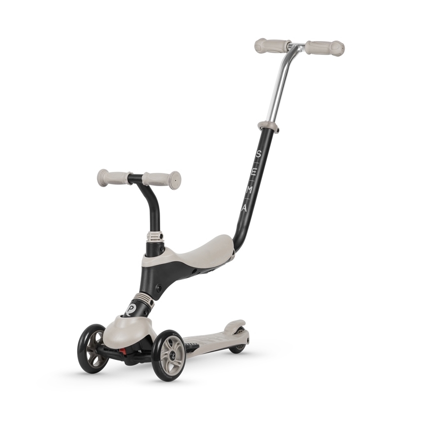 QPlay - Lasten potkulauta 4-in-1 SEMA beige
