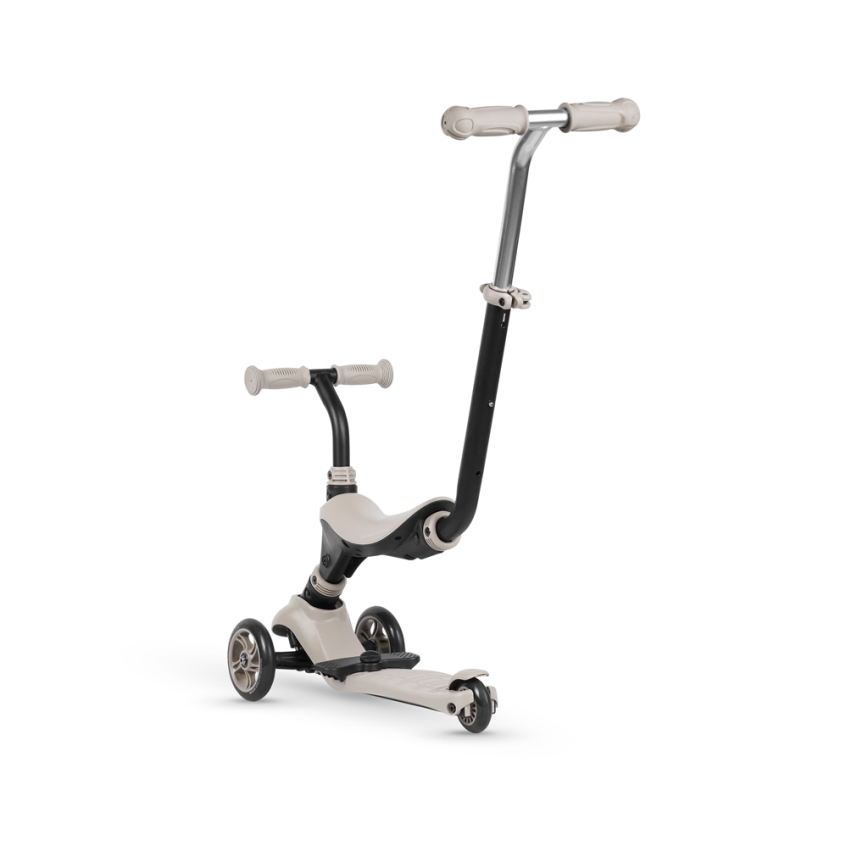 QPlay - Lasten potkulauta 4-in-1 SEMA beige