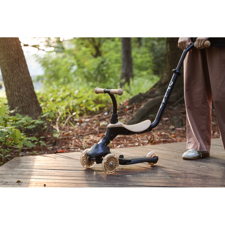 QPlay - Lasten skootteri 5in1 SEMA beige