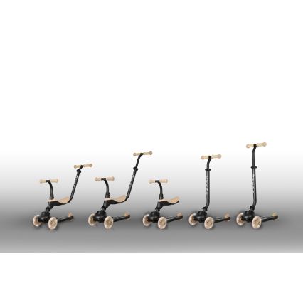 QPlay - Lasten skootteri 5in1 SEMA beige