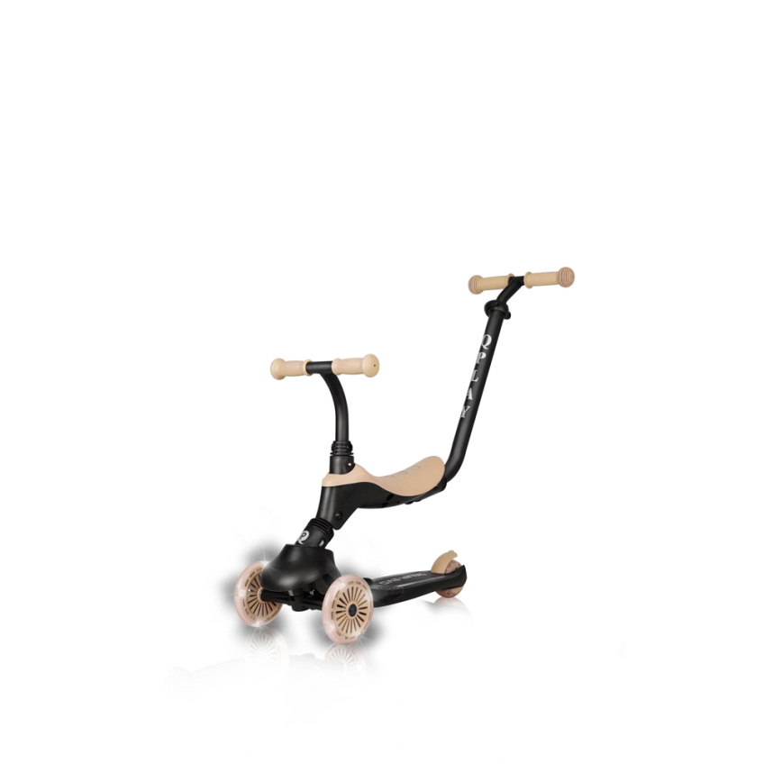 QPlay - Lasten skootteri 5in1 SEMA beige