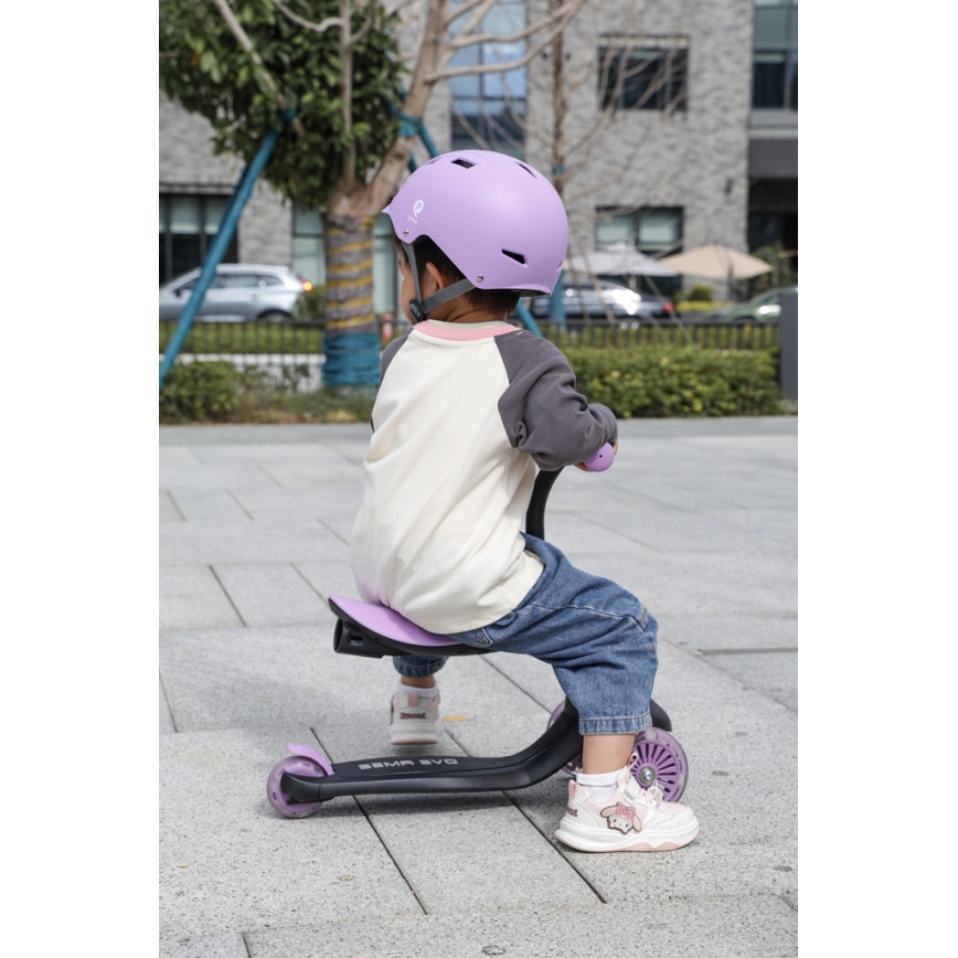 QPlay - Lasten skootteri 5in1 SEMA violetti