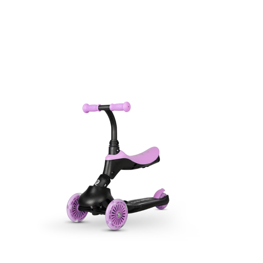 QPlay - Lasten skootteri 5in1 SEMA violetti