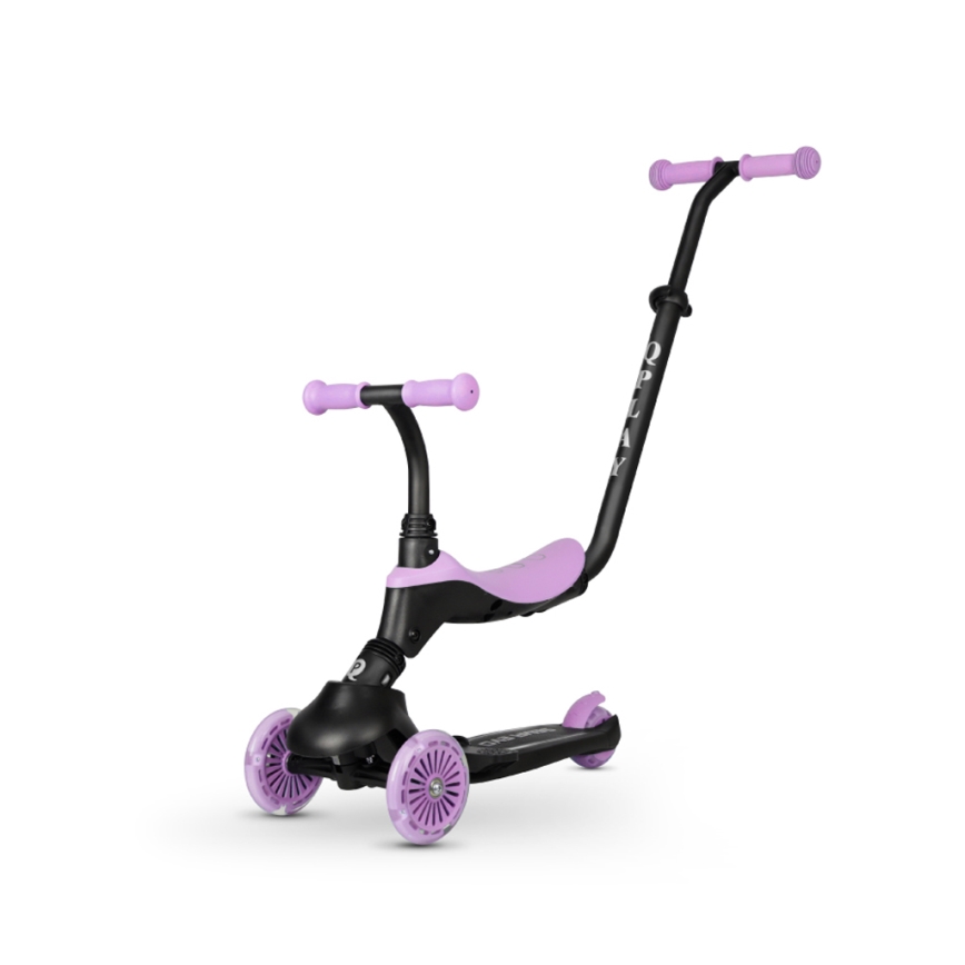 QPlay - Lasten skootteri 5in1 SEMA violetti