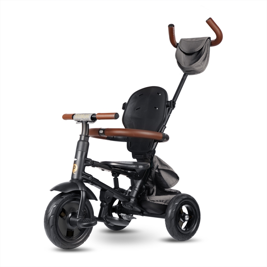 QPlay - RITO DELUXE 6-in-1 lasten kolmipyörä, harmaa