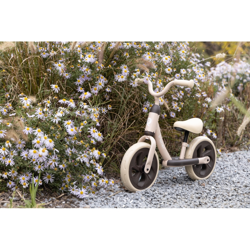 QPlay - Työntöpyörä TRAINER beige