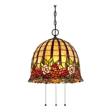 Quoizel - Kattokruunu ketjussa ROSECLIFFE 3xE27/100W/230V