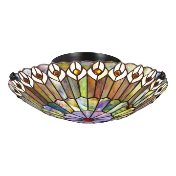 Quoizel - Kattovalo WATKINS 2xE27/60W/230V halkaisija 42 cm