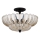 Quoizel - Kattovalo WHITECAP 4xE14/40W/230V halkaisija 39,5 cm
