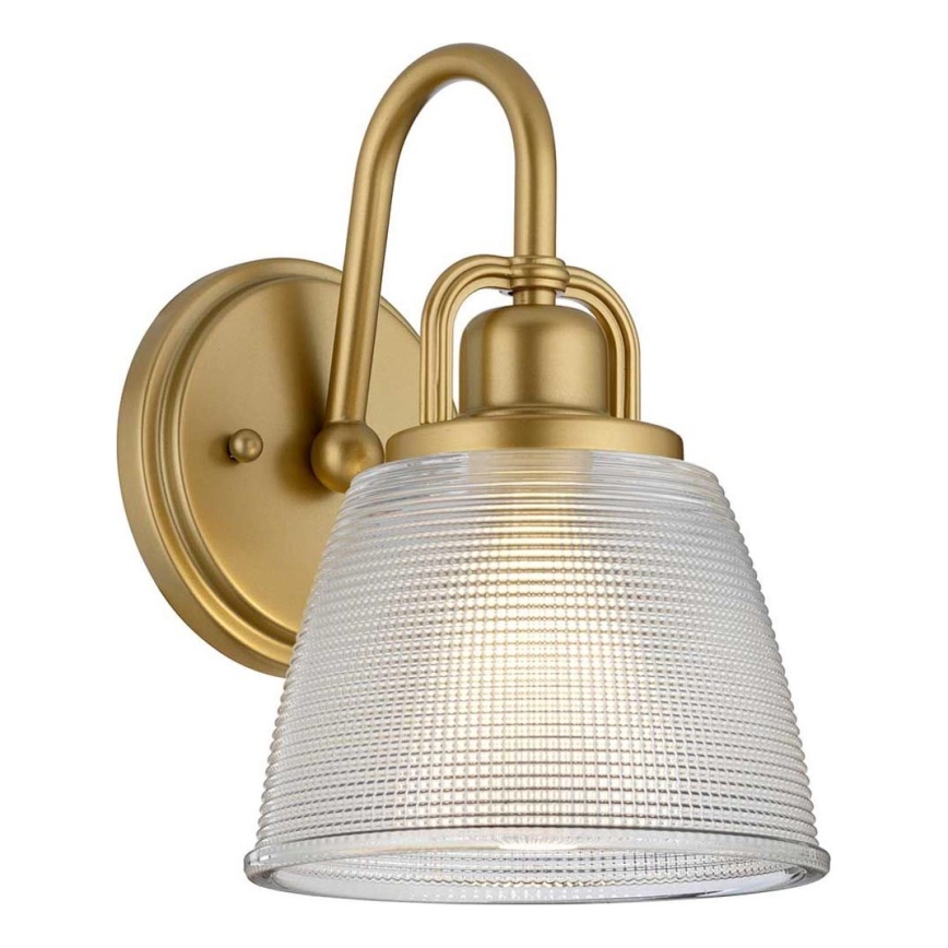 Quoizel - LED-seinävalaisin kylpyhuoneeseen DUBLIN 1xG9/3W/230V IP44 kulta