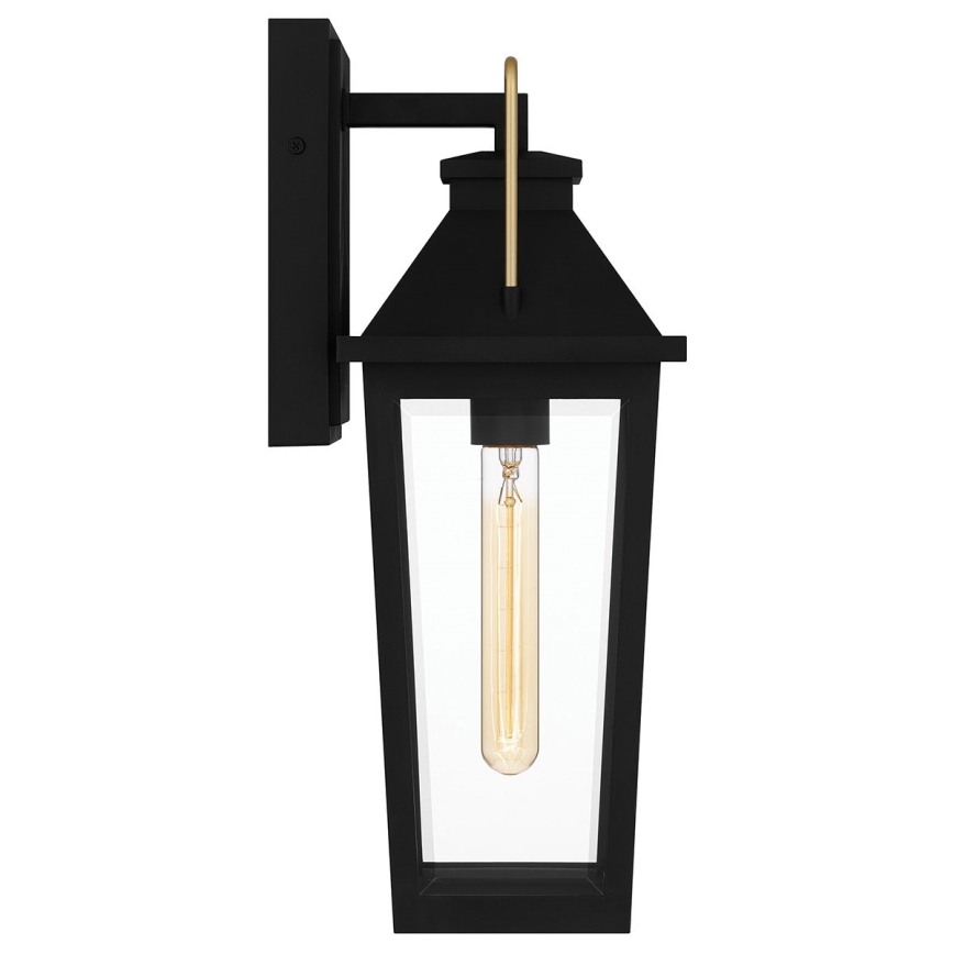 Quoizel - Ulkoseinävalaisin BUCKLEY 1xE27/40W/230V IP44 musta
