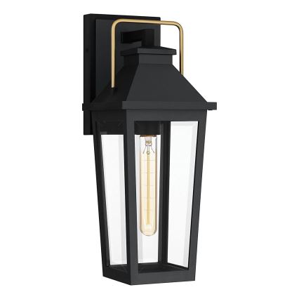 Quoizel - Ulkoseinävalaisin BUCKLEY M 1xE27/40W/230V IP44 musta