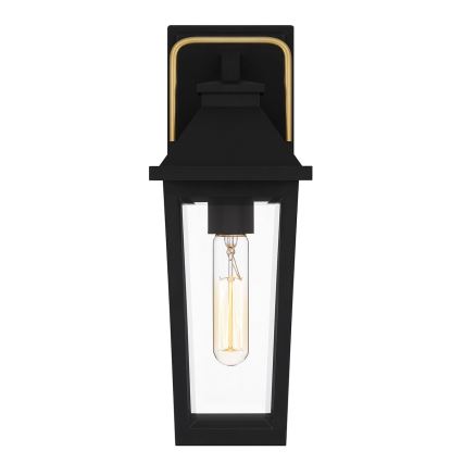 Quoizel - Ulkoseinävalaisin BUCKLEY 1xE27/40W/230V IP44 musta