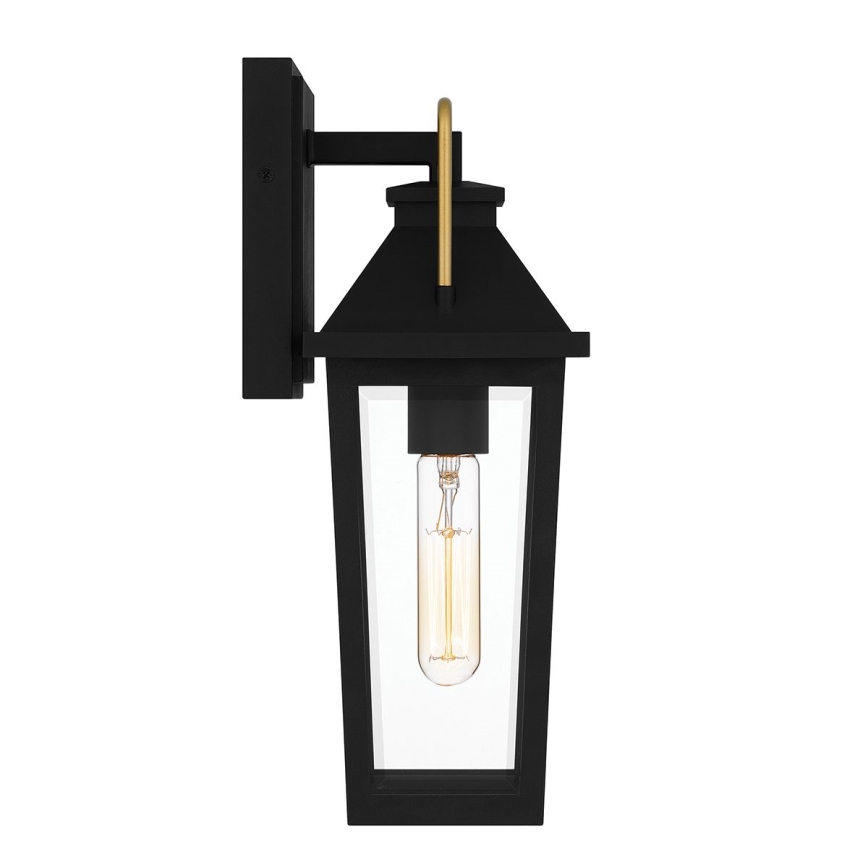 Quoizel - Ulkoseinävalaisin BUCKLEY 1xE27/40W/230V IP44 musta