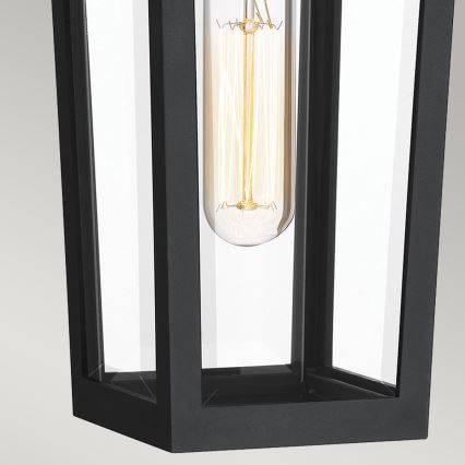 Quoizel - Ulkoseinävalaisin BUCKLEY 1xE27/40W/230V IP44 musta