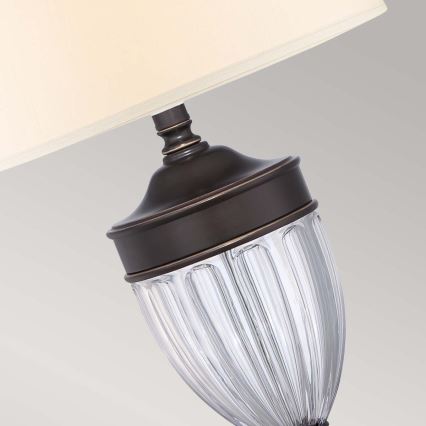 Quoizel - Pöytävalaisin DENNISON 1xE27/60W/230V pronssi