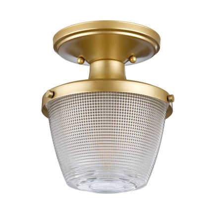 Quoizel - Kylpyhuoneen kattovalaisin DUBLIN 1xE27/40W/230V IP44 kulta