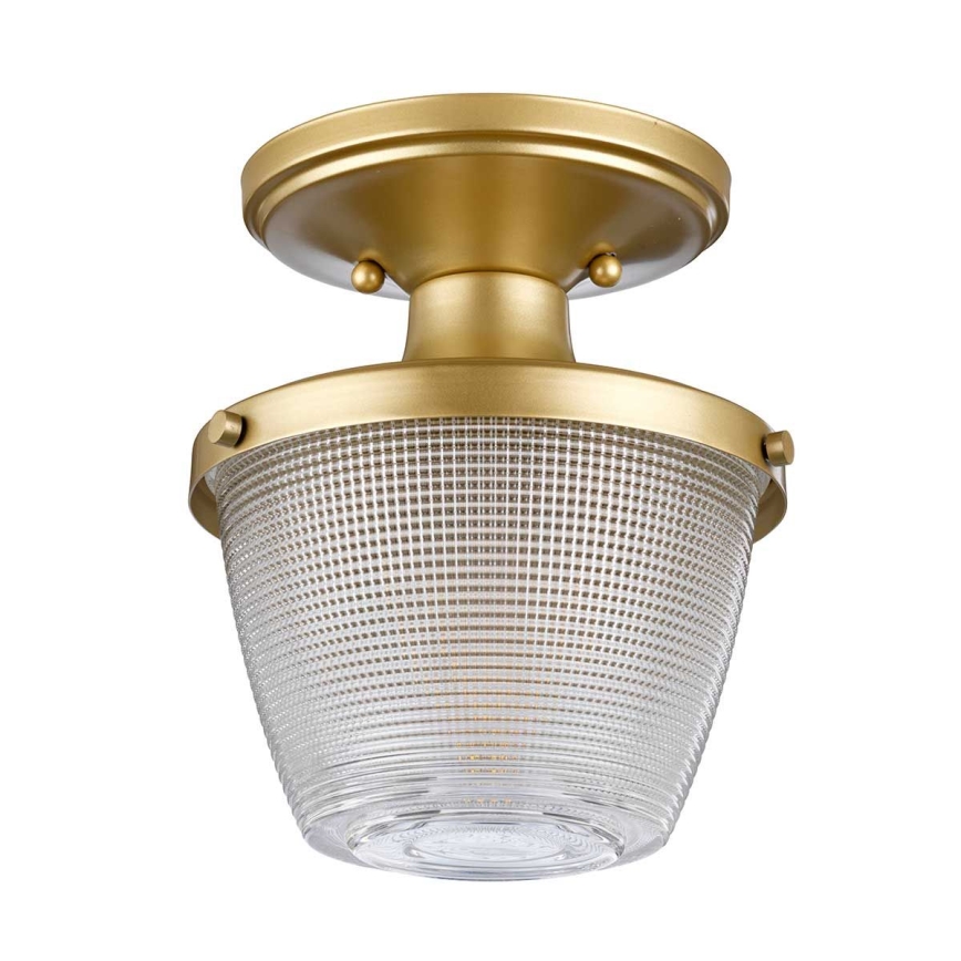 Quoizel - Kylpyhuoneen kattovalaisin DUBLIN 1xE27/40W/230V IP44 kulta