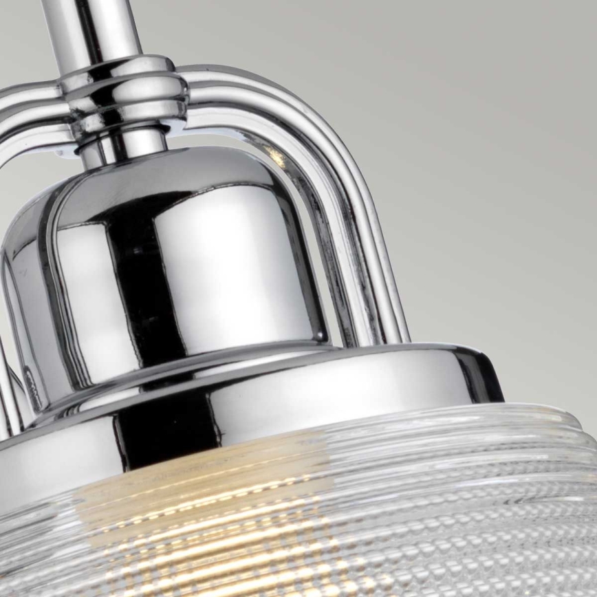 Quoizel - LED-seinävalaisin kylpyhuoneeseen DUBLIN 1xG9/3W/230V IP44 kiiltävä kromi