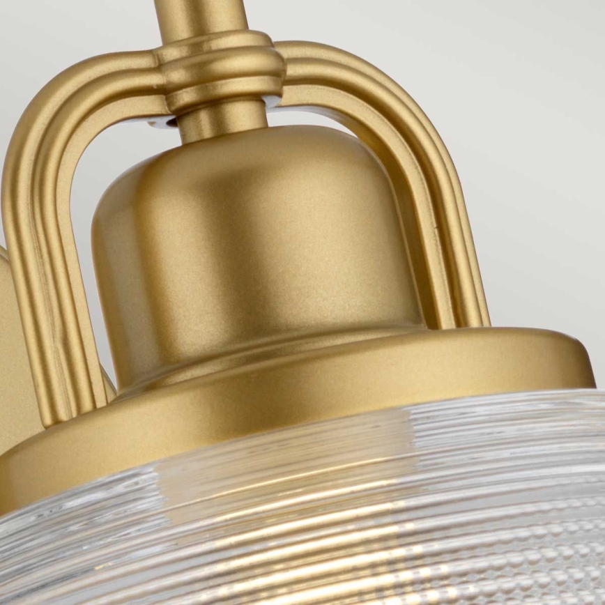 Quoizel - LED-seinävalaisin kylpyhuoneeseen DUBLIN 1xG9/3W/230V IP44 kulta