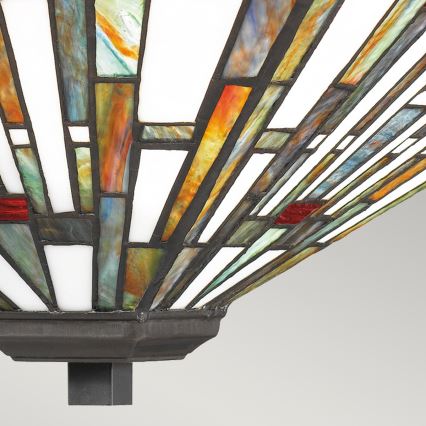 Quoizel - Tiffany MAYBECK kattovalaisin 2xE27/60W/230V