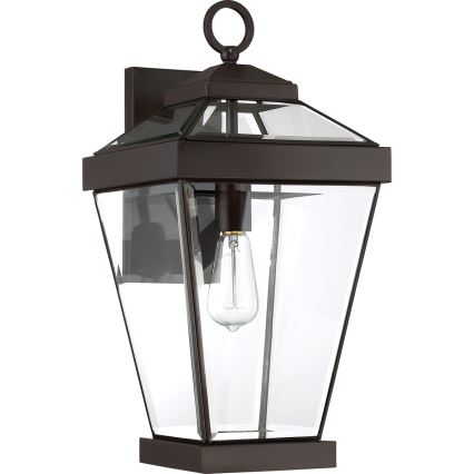 Quoizel - Ulkoseinävalaisin RAVINE 1xE27/60W/230V IP44 ruskea