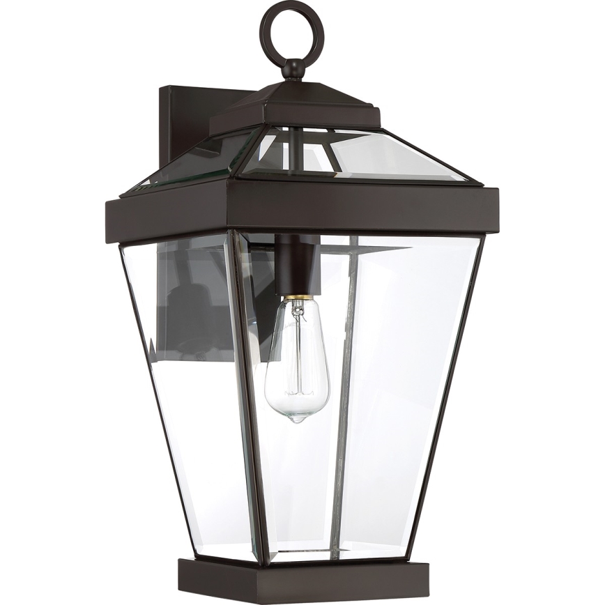Quoizel - Ulkoseinävalaisin RAVINE 1xE27/60W/230V IP44 ruskea