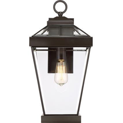 Quoizel - Ulkoseinävalaisin RAVINE 1xE27/60W/230V IP44 ruskea