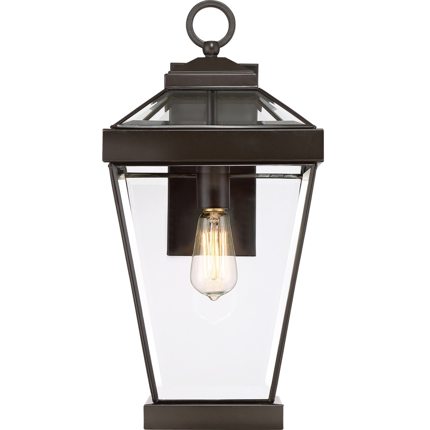 Quoizel - Ulkoseinävalaisin RAVINE 1xE27/60W/230V IP44 ruskea