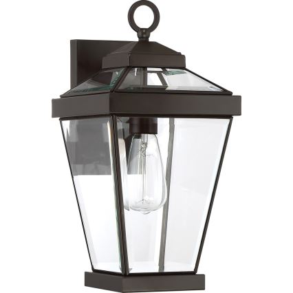 Quoizel - Ulkoseinävalaisin RAVINE 1xE27/60W/230V IP44 ruskea