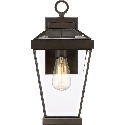 Quoizel - Ulkoseinävalaisin RAVINE 1xE27/60W/230V IP44 ruskea