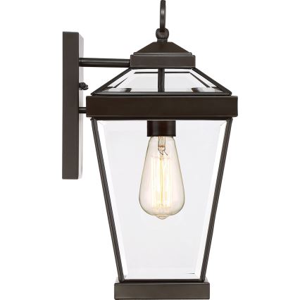 Quoizel - Ulkoseinävalaisin RAVINE 1xE27/60W/230V IP44 ruskea