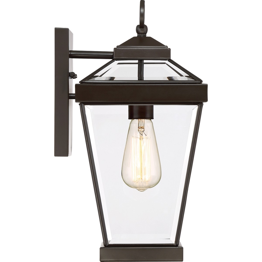 Quoizel - Ulkoseinävalaisin RAVINE 1xE27/60W/230V IP44 ruskea