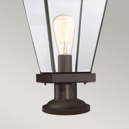 Quoizel - Ulkovalaisin RAVINE 1xE27/60W/230V IP44 ruskea