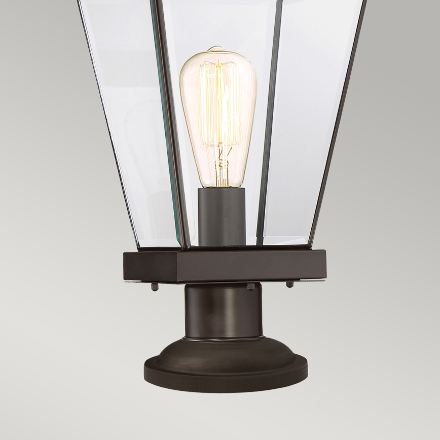 Quoizel - Ulkovalaisin RAVINE 1xE27/60W/230V IP44 ruskea